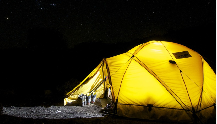 camping, tent